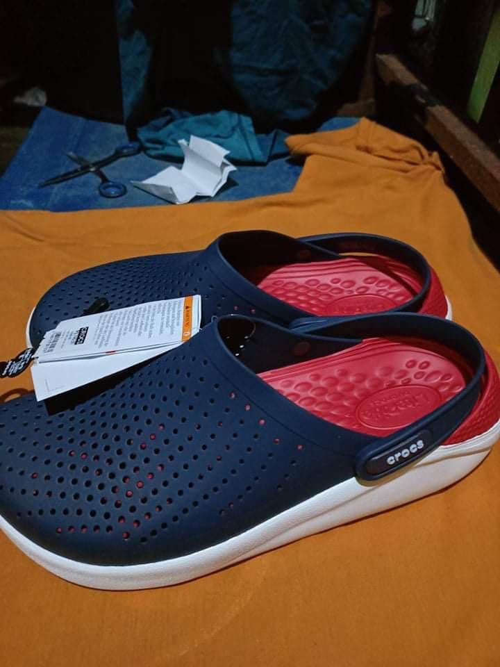 AUTHENTIC LITERIDE CROCS, Men's Fashion, Footwear, Slippers & Slides on  Carousell