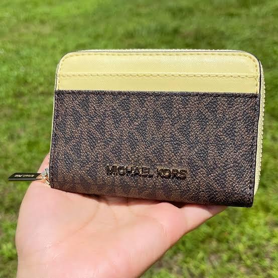 michael kors glitter coin purse