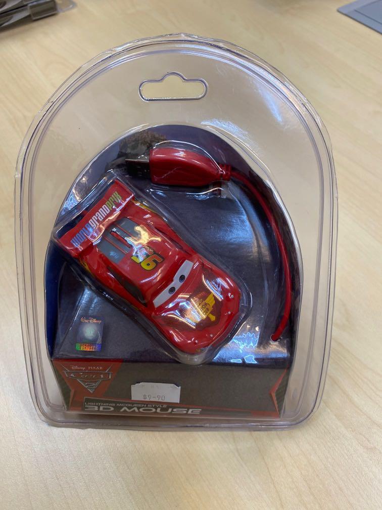 Disney/Pixar Cars Lightning McQueen Style 3D Mouse