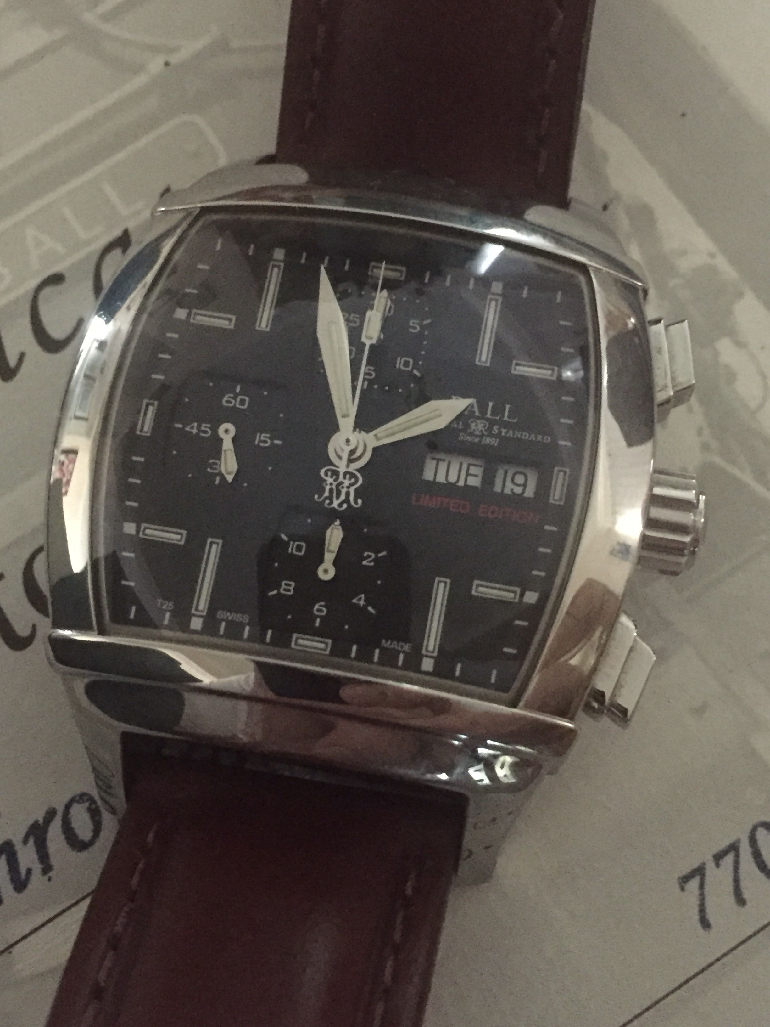 Ball Conductor Series Chronograph Limited Edition