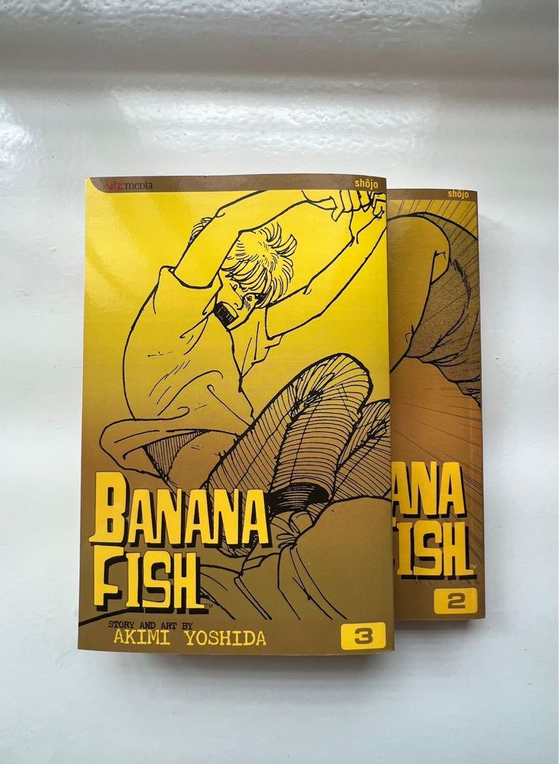 BANANA FISH VOL 2 & 3 (Category: Comics & Manga) located in Valenzuela. Submitted by biamlc (Listing ID 1155982399, Image 1). Description: Banana Fish Vol 2 - like new, only read it once - selling for ₱550 ❌ Vol 3 (SOLD) ❌ rfs: need funds ASAP.