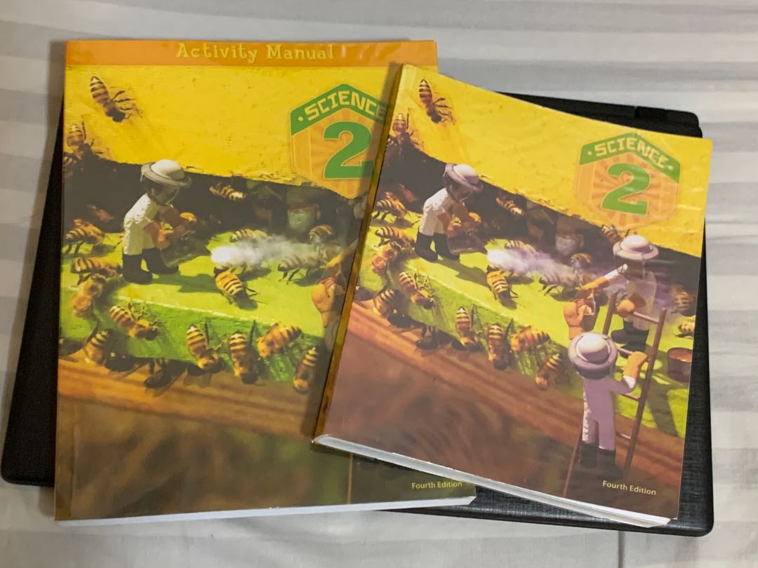 Bju science 2 textbook and activity book 4th edition set hobbies