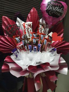 bouquet coklat murah /bouquet bakul /bouquet birthday /bouquet