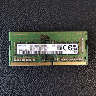 Brand New Samsung 8GB  DDR4 3200MHz Laptop Memory RAM