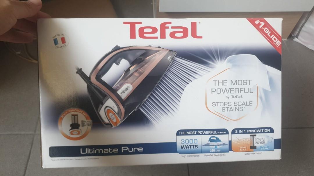 tefal ultimate pure steam iron fv9845