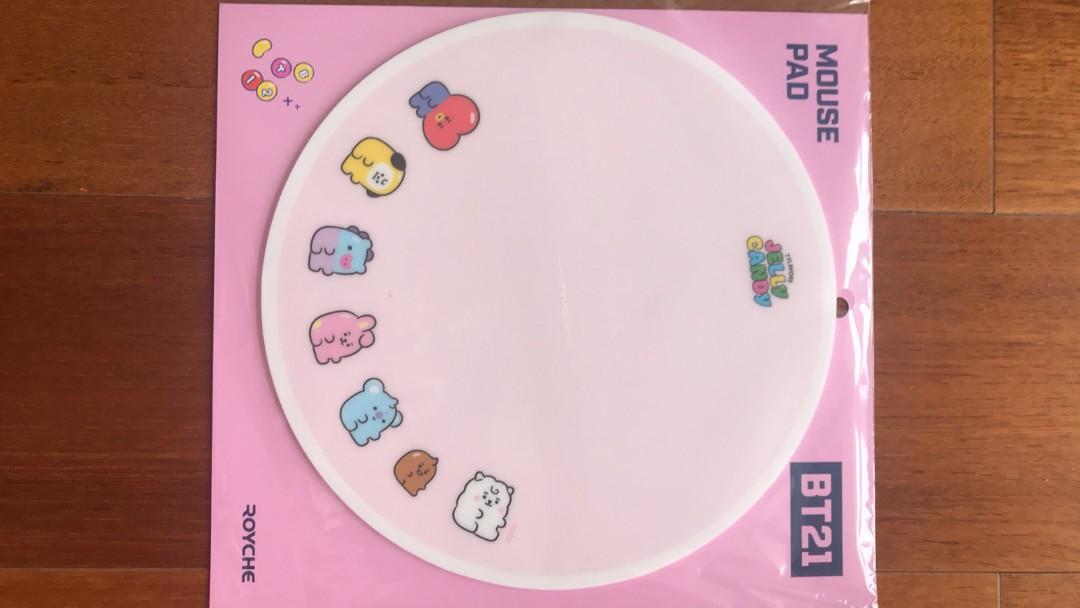 Bt21 mouse pad (Category: Mouse & Mousepads) located in Manila. Submitted by shopamanila (Listing ID 1155955463, Image 1). Description: Bt21 mouse pad pre order no cancellation.