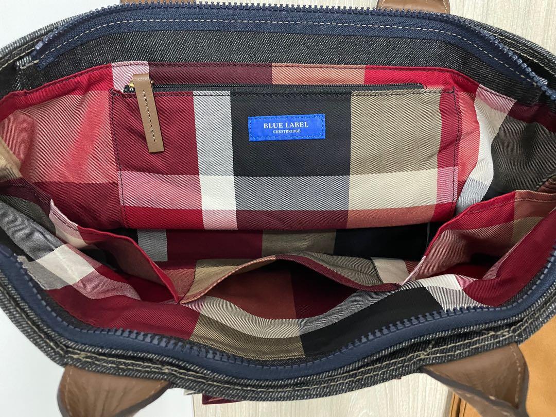 Burberry Blue Label Crestbridge Handbag 日本女裝手袋(再50% off