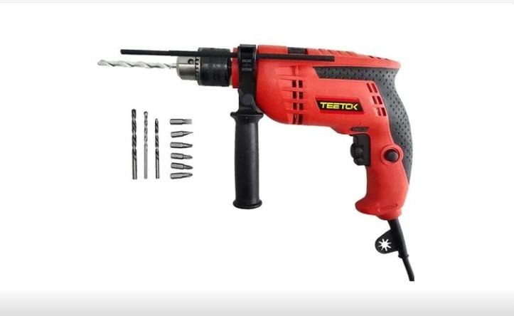 C7005 HEAVY DUTY ROTARY HAMMER DRILL IMPACT DRIVER ELECTRIC SCREWDRIVER WITH BITS SET Furniture Home Living Home Improvement Organisation Home Improvement Tools Accessories on Carousell