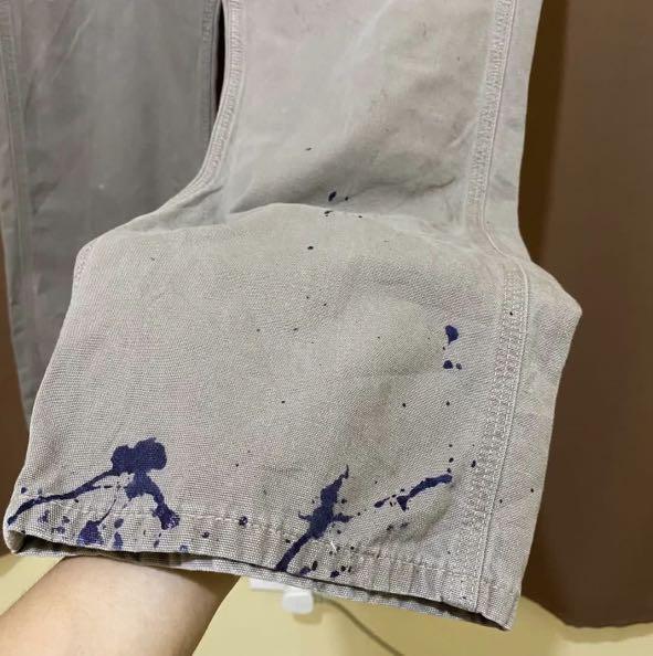 Carhartt Vintage Pants (Category: Jeans) located in Makati City. Submitted by immistermeeseeks (Listing ID 1155957644, Image 3). Description: Carhartt Vintage Pants 8/10 condition Issue: paint (but gives a unique look) MEASUREMENTS Size: 36in Thigh: 13.5 Length: 45in Leg opening: 9in.