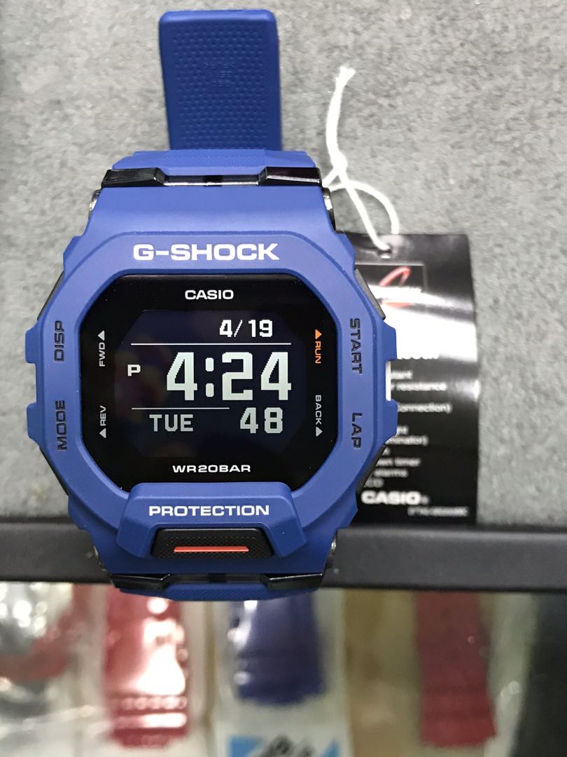 Casio 手錶G-SHOCK GBD-200-2 GBD-200-2DR, 名牌, 手錶- Carousell