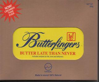 CD Butterfingers - Butter Late Than Never + Postcard (2019)