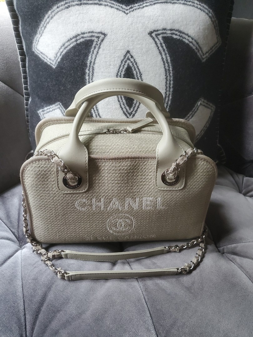 Chanel 22C Deauville Bowling Bag, Women's Fashion, Bags & Wallets