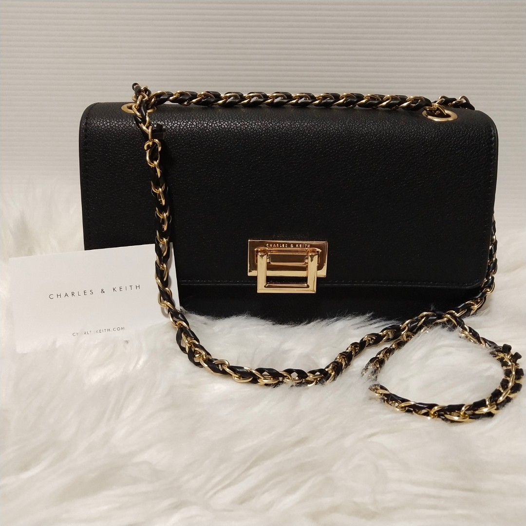 Charles and keith dinner bag clearance