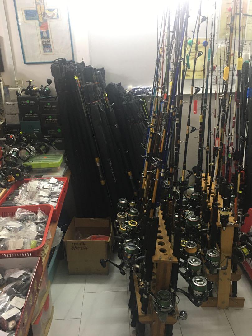 CLEARANCE] Fish Equipment / Fish Rod / Fishing Rods / Fish Rod / Fishing  Reel/ Fishing Stock/Fishing Item/ Cooler Box/ New and Used, Sports Equipment,  Fishing on Carousell