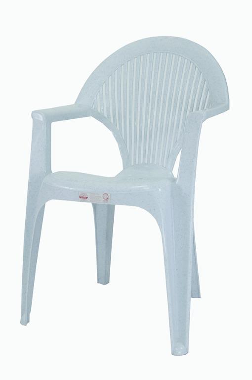 Monoblock with online armrest