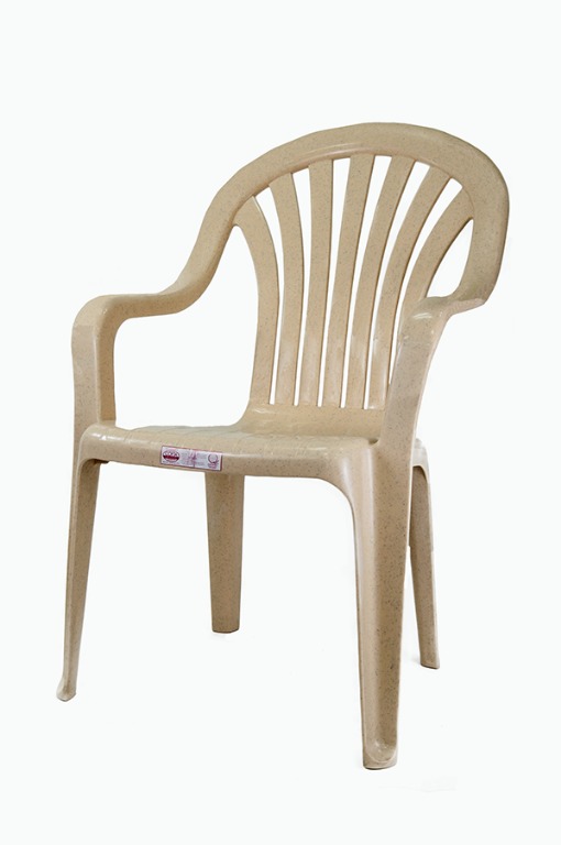 Monoblock with online armrest