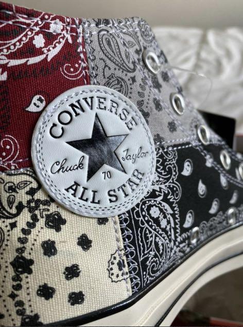 Converse Paisley Patchwork 1970s Men s Fashion Footwear