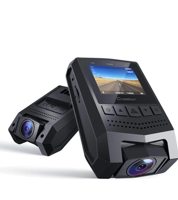 Crosstour Mini Dash Cam 1080P FHD Car Camera Recorder with 1.5