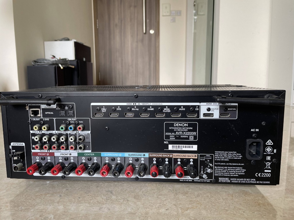 Denon AVRX2200W, Audio, Other Audio Equipment on Carousell