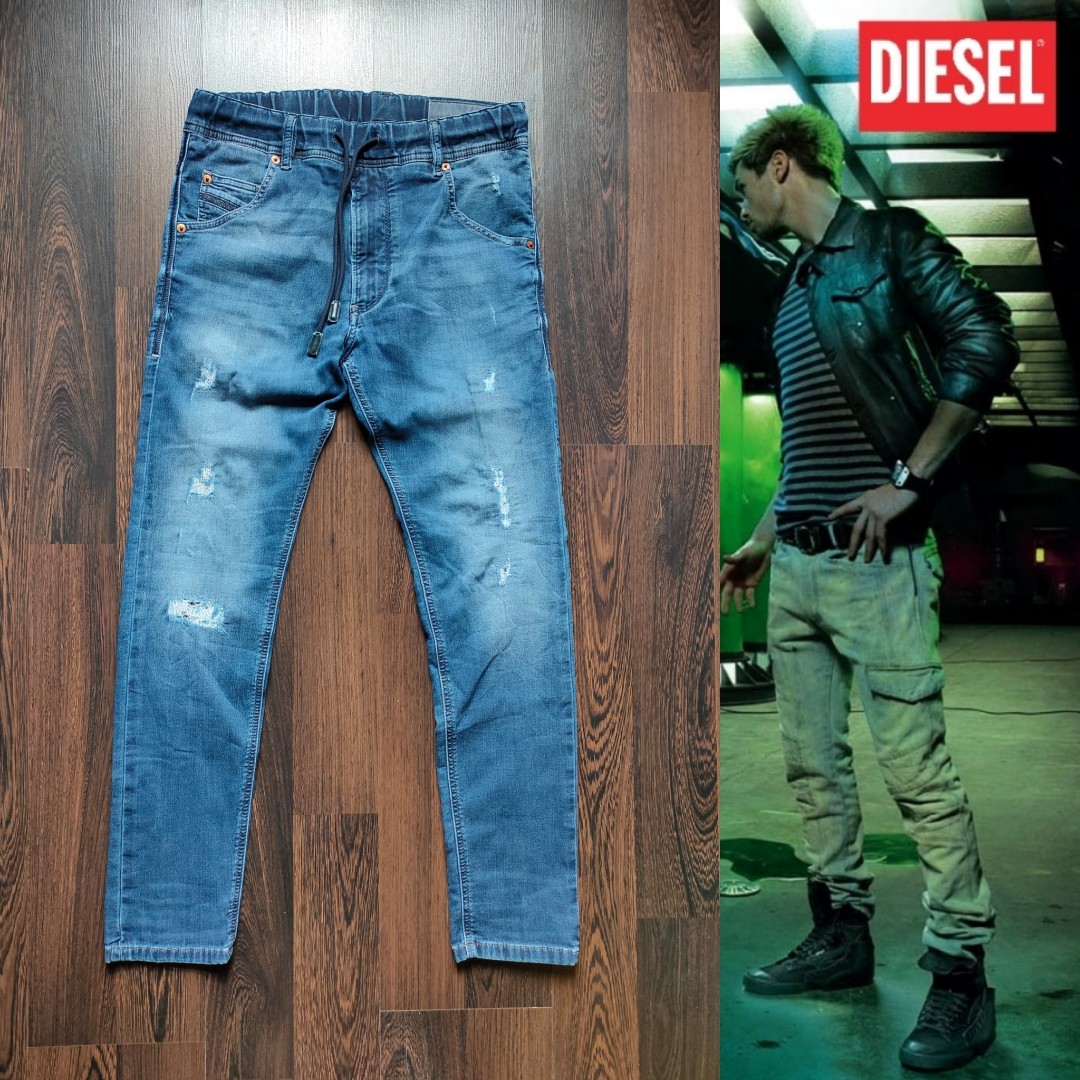 Diesel denim sweatpants krooley shop
