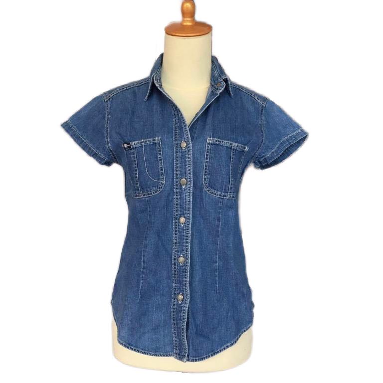 DKNY JEANS Denim Shirt SIZE XS TO S 