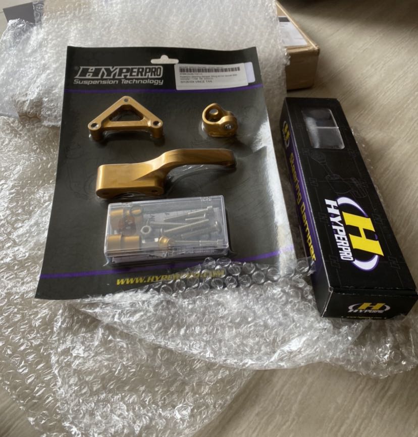 Ducati monster Hyperpro RSC steering damper, Motorcycles, Motorcycle ...