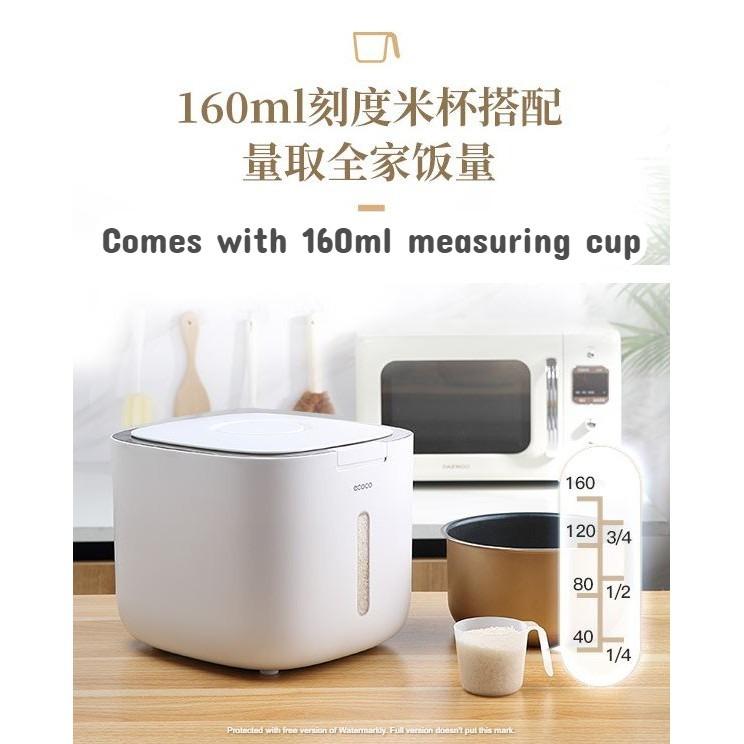 Ecoco Rice Container 5kg 10kg Storage Container, Furniture & Home ...
