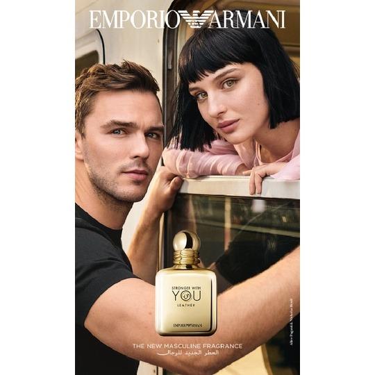 Emporio armani stronger hotsell with you leather