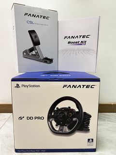 日版Fanatec GT DD Pro Premium Bundle, 電子遊戲, 遊戲機配件, 手