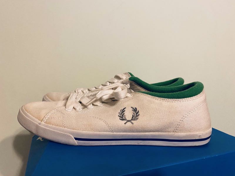 canvas shoes fred perry