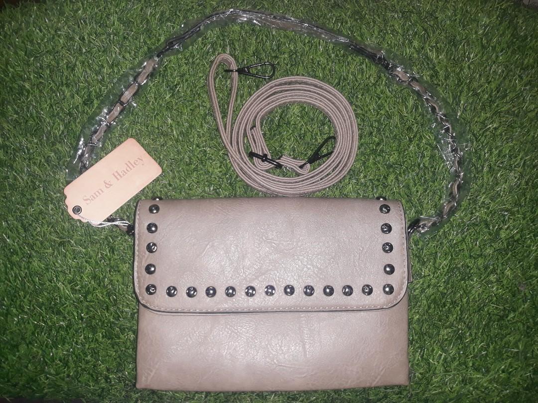 ON HAND SAM HADLEY Studded Crossbody Bag