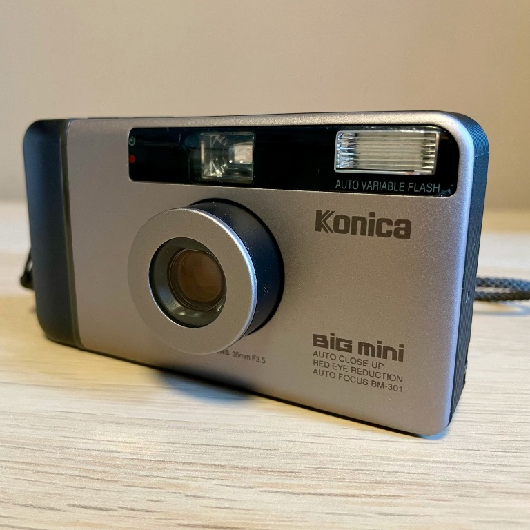 **罕見連盒Full Set **Konica Big Mini BM-301 Limited 傻瓜機/ 菲林