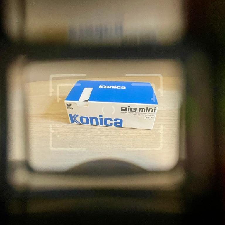 罕見連盒Full Set **Konica Big Mini BM-301 Limited 傻瓜機/ 菲林相機