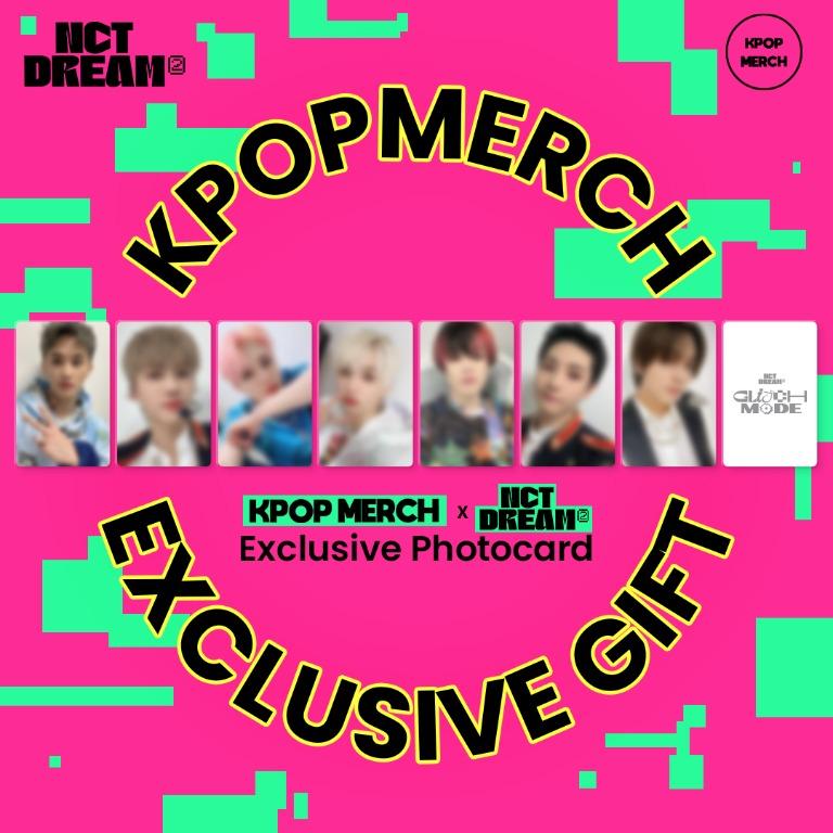 Glitch Mode Kpopmerch Shopee pob pc | wts nct dream official pc