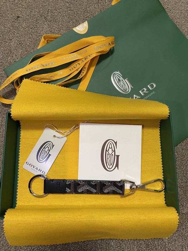 Goyard Keychain, Women's Fashion, Watches & Accessories, Other