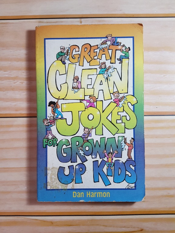 Great Clean Jokes Grown Up Kids by Dan Harmon, Hobbies & Toys, Books
