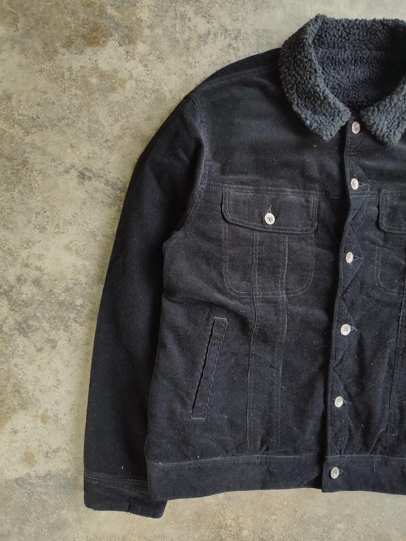 GU Fleece Lined Corduroy Jacket. Men s Fashion Coats Jackets