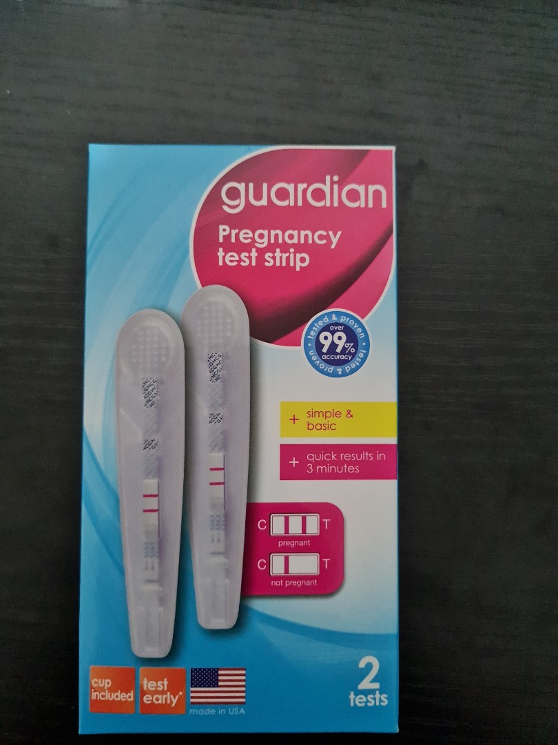Guardian Pregnancy Test 1 Test Health Nutrition Medical Supplies Tools On Carousell