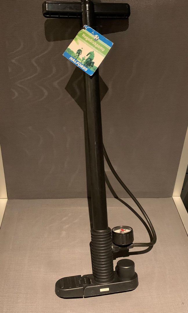 Halfords Bicycle Pump Sports Equipment Bicycles Parts Parts Accessories on Carousell