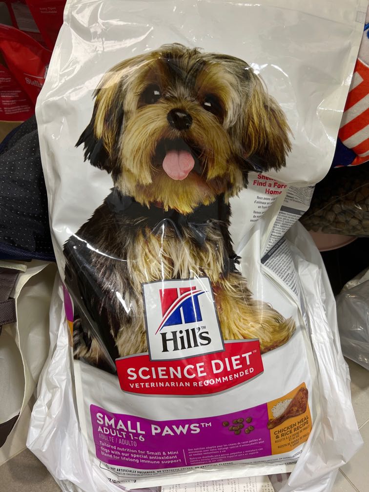 Hills chicken kibbles for small dogs, Pet Supplies, Pet Food on Carousell