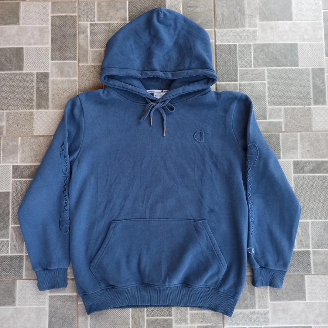 Champion spell out hoodie sales