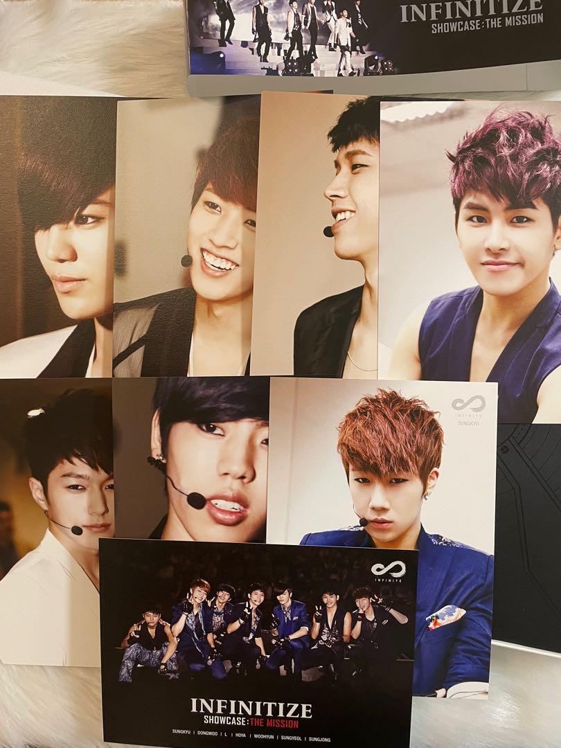 Infinite INFINITIZE Showcase: The Mission 2DVD 連相冊+8張postcard