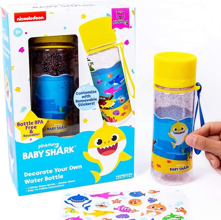 Creative Kids Cocomelon Decorate Your Own Water Bottle BPA Free Toddler  Water Bottle with 4 Sheets of Customized Stickers - DIY Arts and Crafts -  Easy