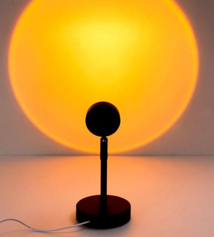 Italian shop sunset lamp