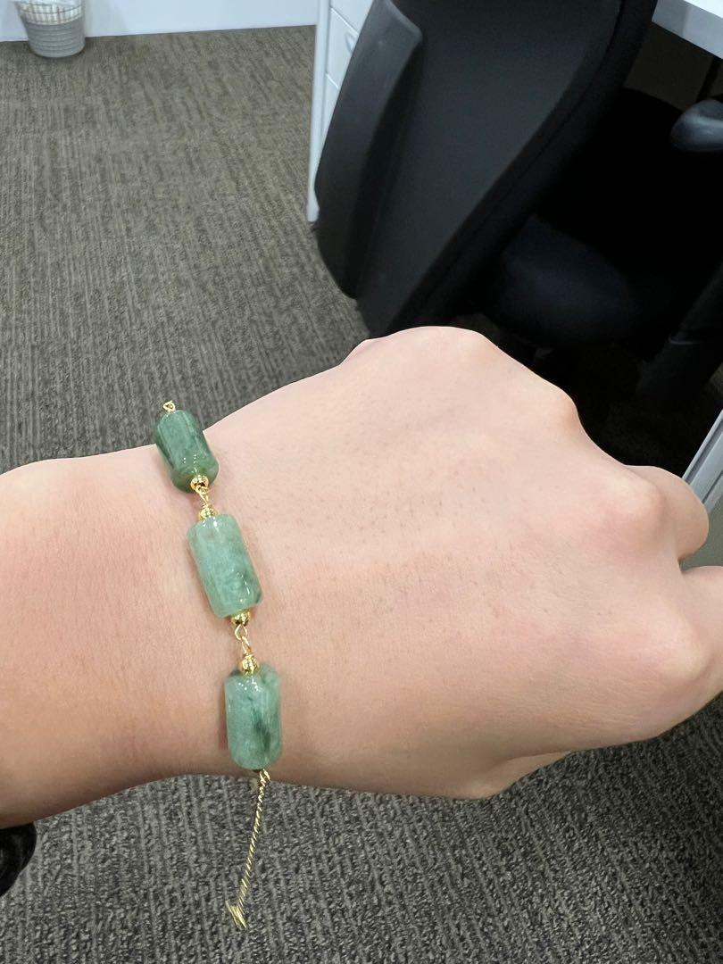 Jade top bracelet design