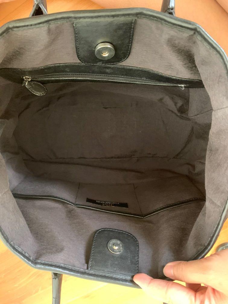 Jim Thompson Bag (Category: Tote Bags) located in Singapore. Submitted by wooboo (Listing ID 1155956428, Image 2). Description: Big and roomy, great for everyday use. Bought from flagship Jim Thompson store in Bangkok. Trimming on the handles has partially flaked. .
