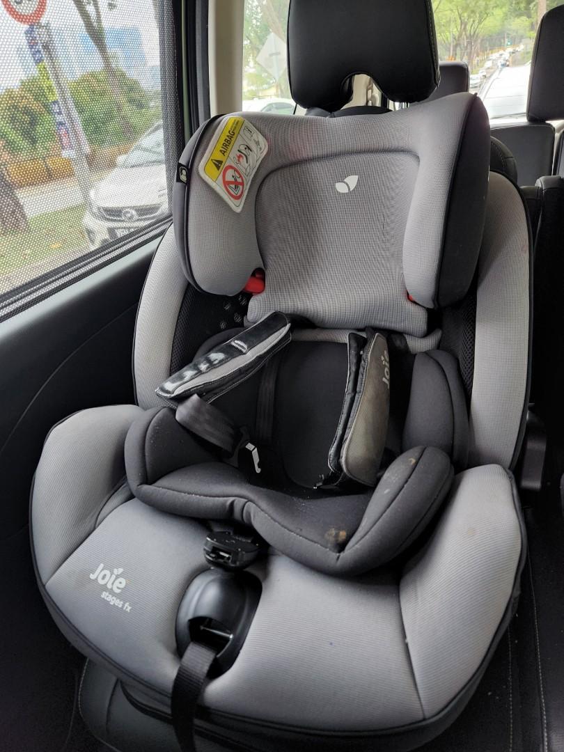 Joie rear clearance facing isofix