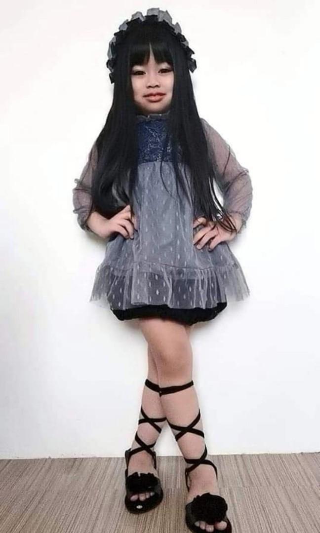 Kali OOTD Dress with Headband (Category: Babies & Kids Fashion) located in Taguig. Submitted by Prelovedvclothes (Listing ID 1156113177, Image 1). Description: Decluttering No stain Still looks new Super cute used once only for party..