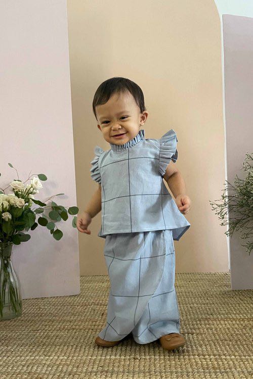 Fesyen baju raya baby girl 2025