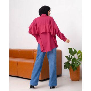 Kemeja fuschia